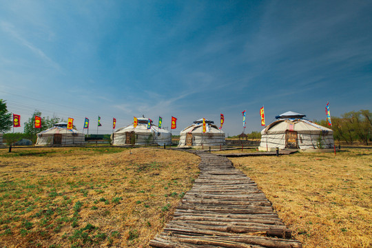 蒙古包毡房