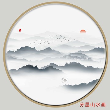 中式裝飾畫(huà)