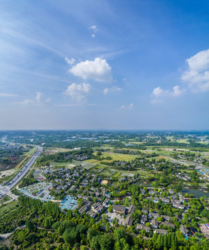 成都郫都区青杠树村