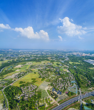 成都郫都区青杠树村