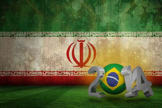 2014年巴西世界杯对伊朗国旗