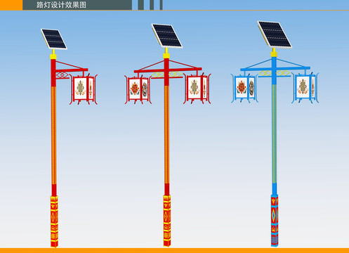 民族路灯民族景观路灯