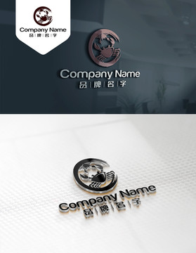 螃蟹LOGO海鮮LOGO