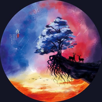 風(fēng)景裝飾畫