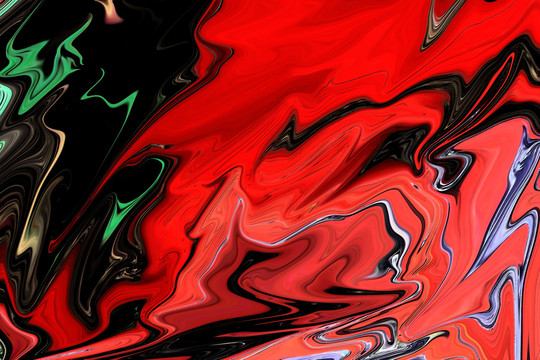 紅黑色水彩大理石紋理