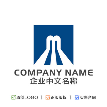 字母M標志