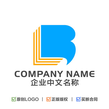 字母B标志