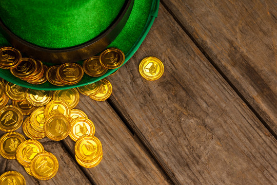 妖精帽和爱尔兰节日素材图片