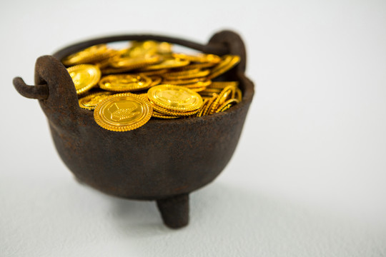 金币巧克力罐