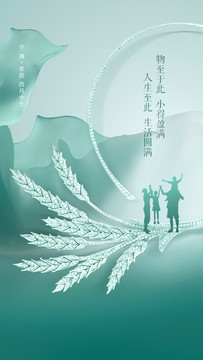 节气小满飞机稿