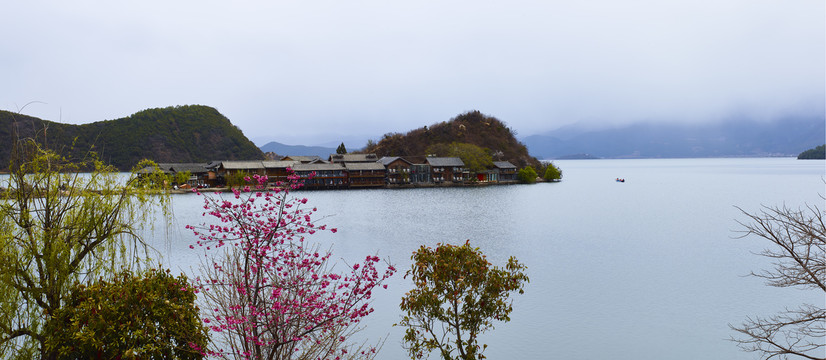 泸沽湖春色