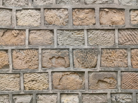 石块墙体