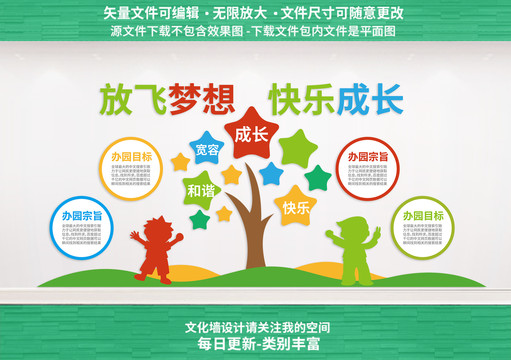 幼兒園文化墻