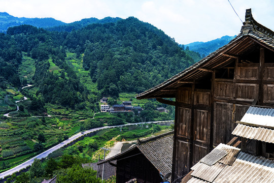 山寨苗族特色建筑