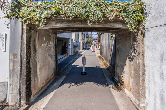 日本京都祗园花见小路的街景