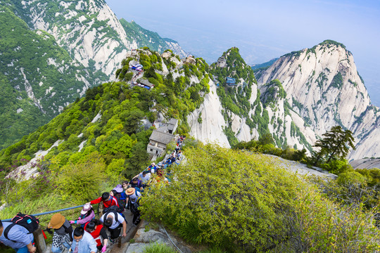 华山苍龙岭