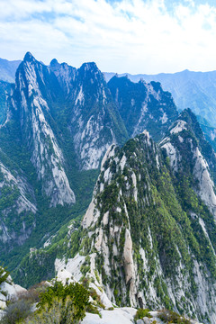 华山山脉风光