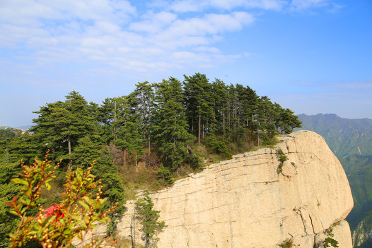 华山南峰顶