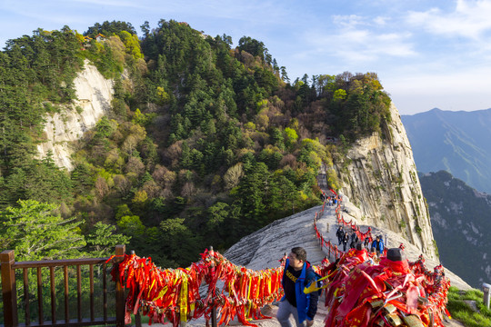 华山西峰风光