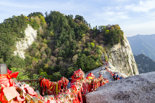 华山西峰风光