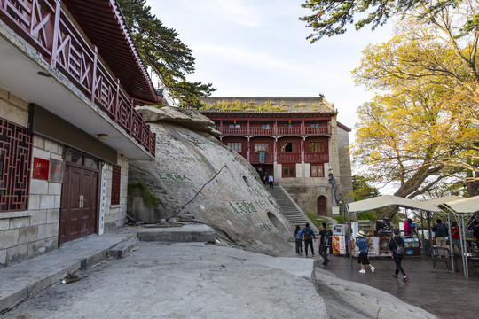 华山西峰风光