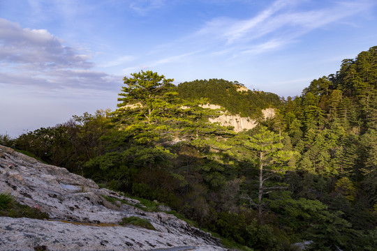 华山西峰风光