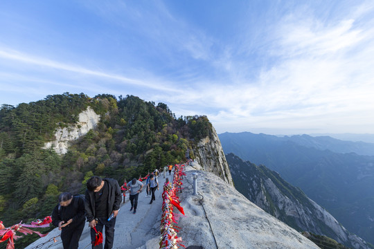 华山西峰风光