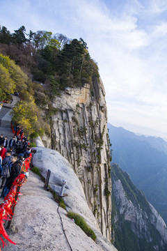 华山西峰风光