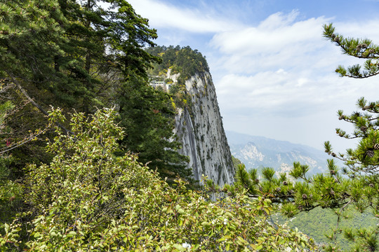 华山峭壁