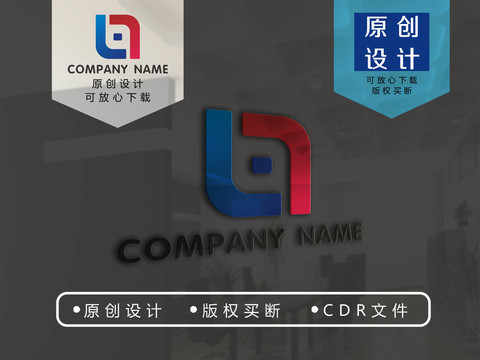 LJ字母logo