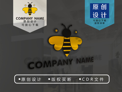 蜜蜂logo