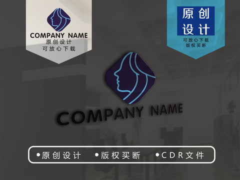 女性logo