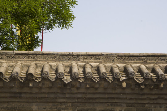 中式院墙