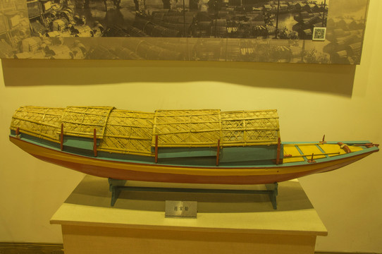 蓬船模型