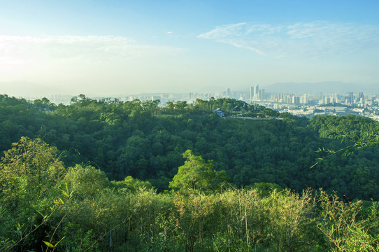 福州高盖山景色