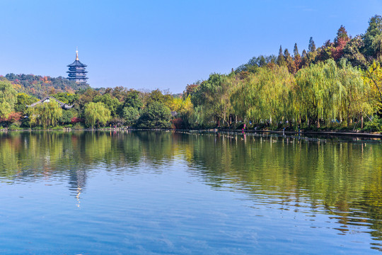 杭州西湖风光