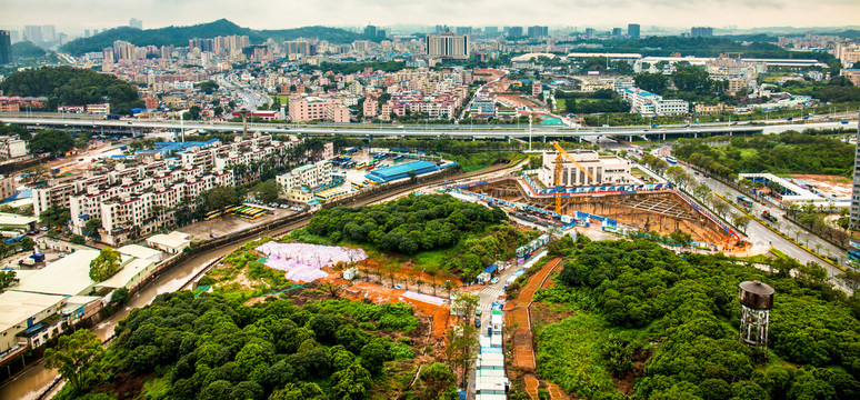 深圳龙岗区平湖建设