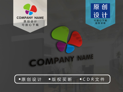 兒童蝴蝶logo