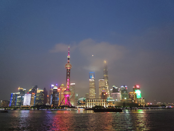 上海东方明珠夜景