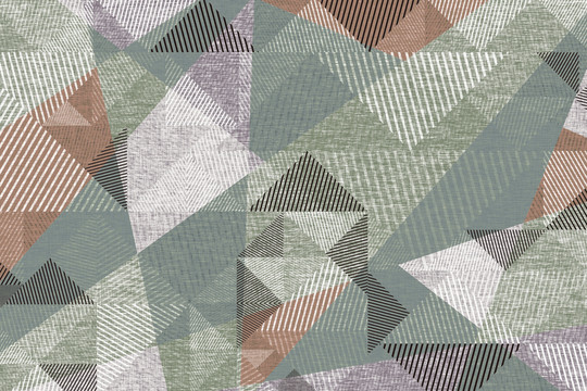 抽象几何图案纹理背景地毯