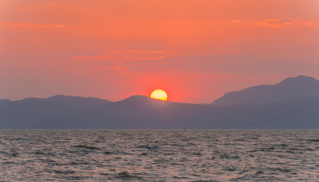 夕阳落日