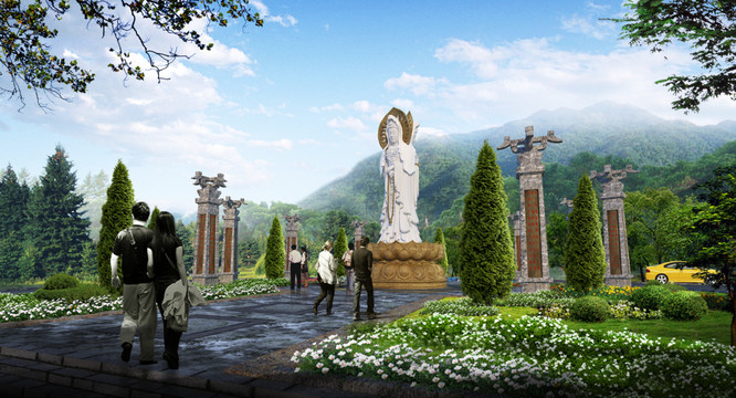 廣場(chǎng)景觀