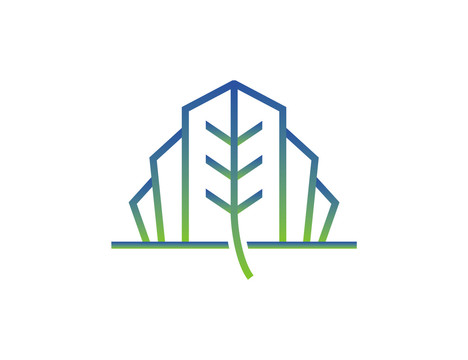 logo標(biāo)志商標(biāo)字體設(shè)計(jì)樹葉