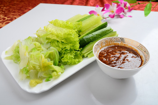 蘸醬菜