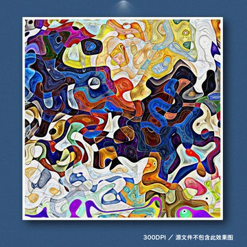 抽象裝飾畫