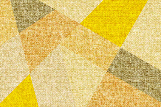 黄色现代简约纹理背景地毯