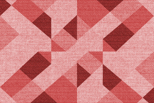 红色现代简约纹理背景地毯