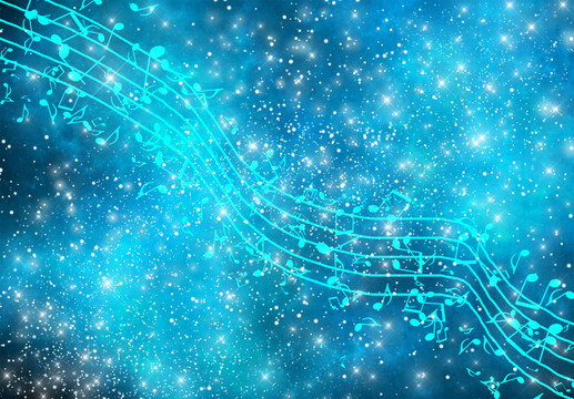 璀璨的宇宙星空?qǐng)D