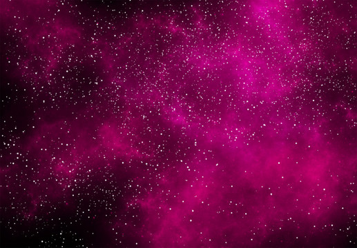 璀璨的星空圖