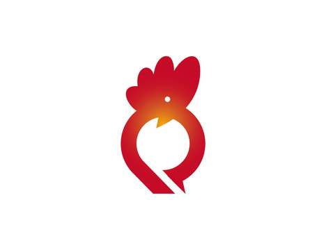 logo标志商标字体设计公鸡